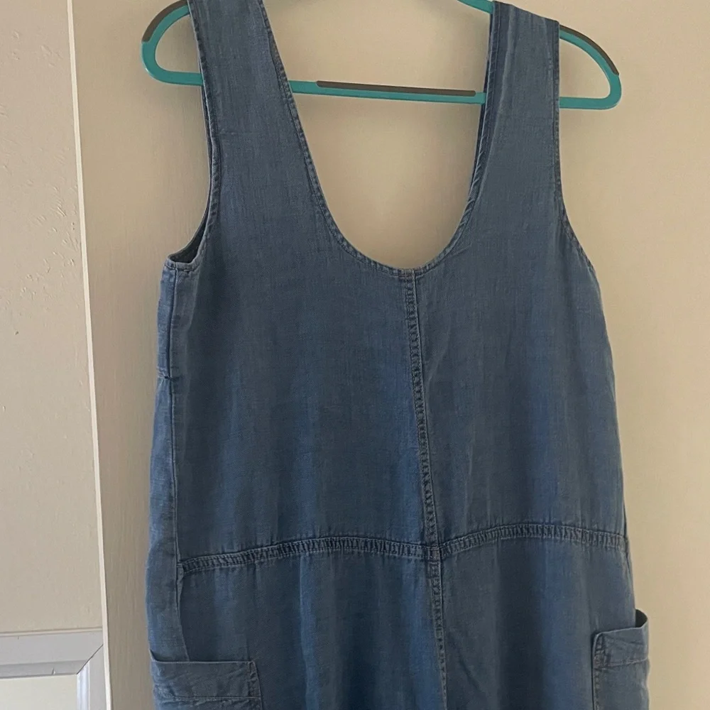 Anthropologie Pilcro Women’s Blue Denim Jumpsuit - Picture 9 of 9